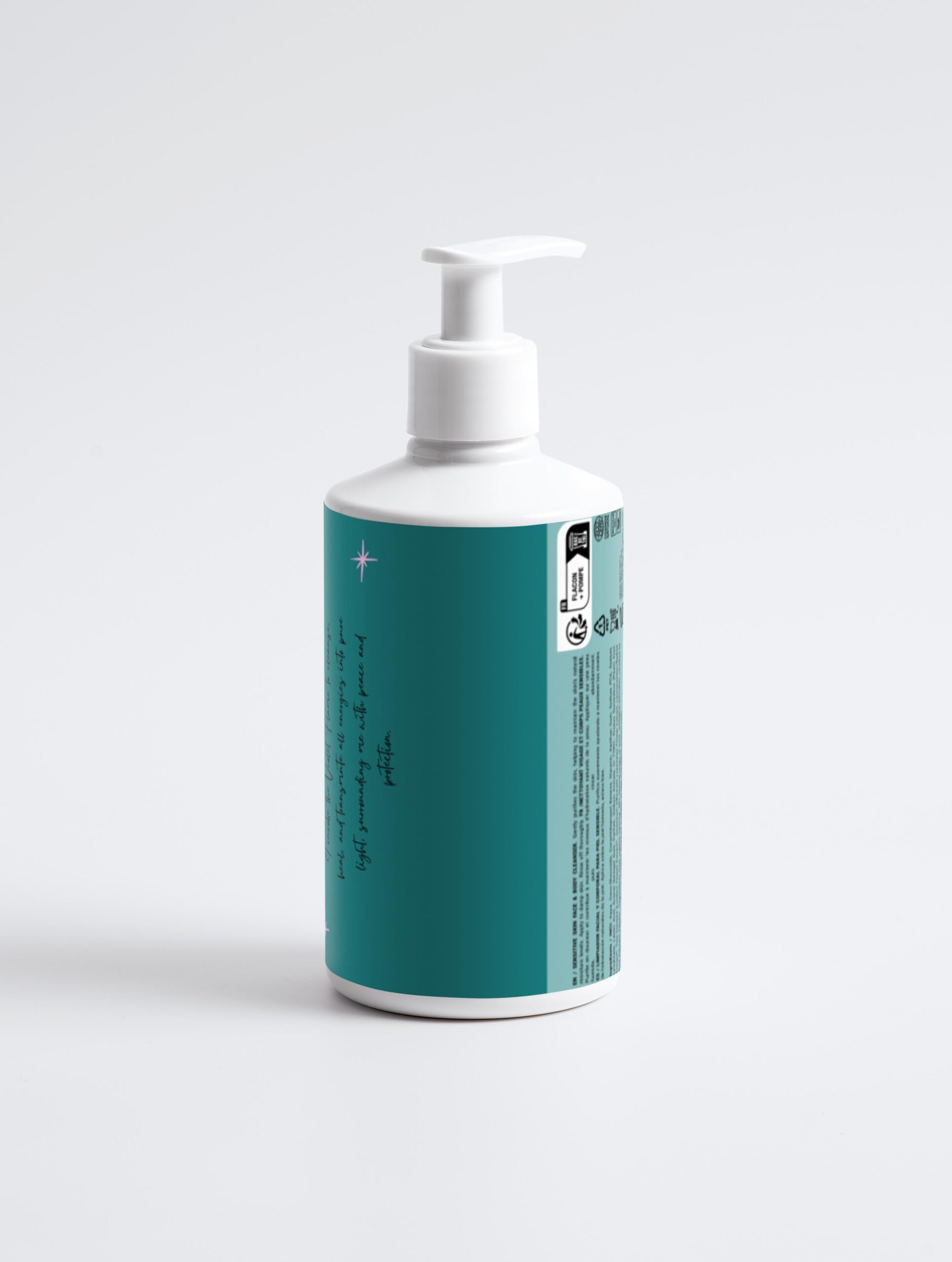 VIOLET FLAME Plum Extract Cleanser for Sensitive Skin Face & Body - Image 10